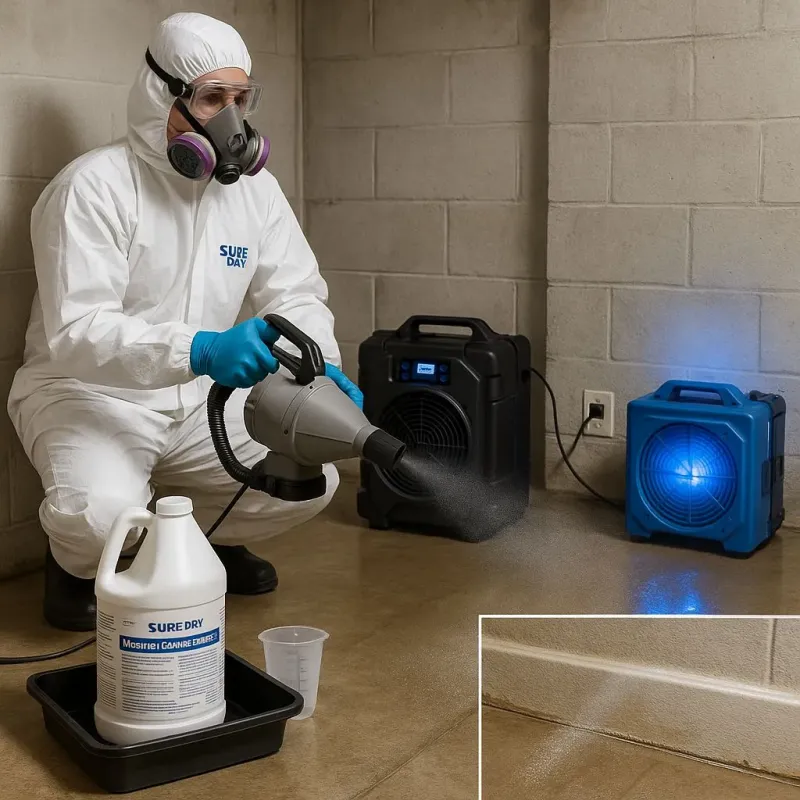 Sanitization and Odor Removal process in Herscher, IL