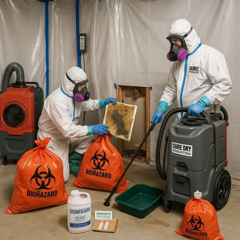Contaminated Water Handling Protocols process in Herscher, IL