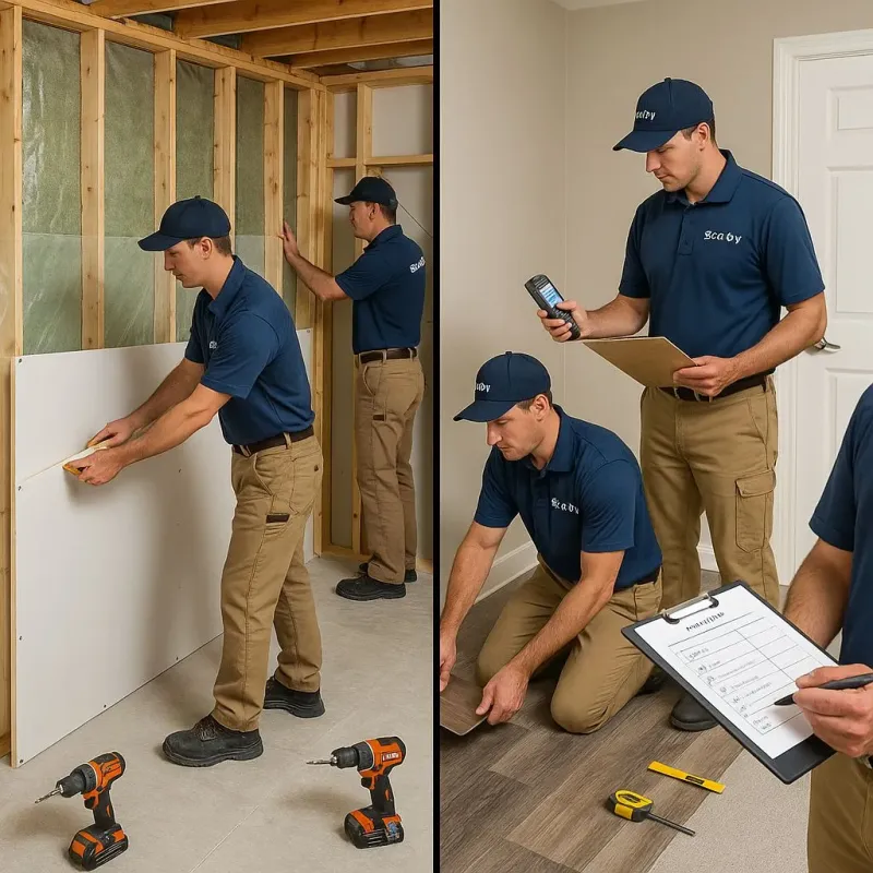 Repairs and Reconstruction process in Herscher, IL